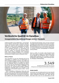 Unangemeldete Baustellenprüfungen sichern Standards