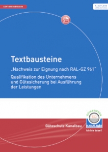 Textbausteine RAL-GZ 961