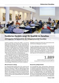 Fundiertes Handeln sorgt für Qualität im Kanalbau