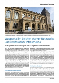 Wuppertal im Zeichen starker Netzwerke und verlässlicher Infrastruktur