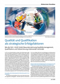 Qualität und Qualifikation als strategische Erfolgsfaktoren