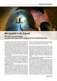 Mit Qualität in die Zukunft