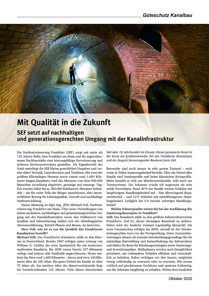 Mit Qualität in die Zukunft